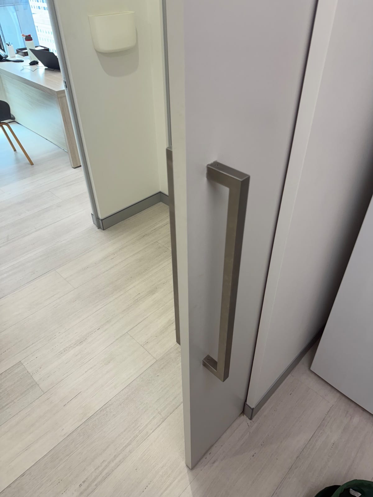 Medical facility within RNSH, Artarmon: large door handle cam fitting repair