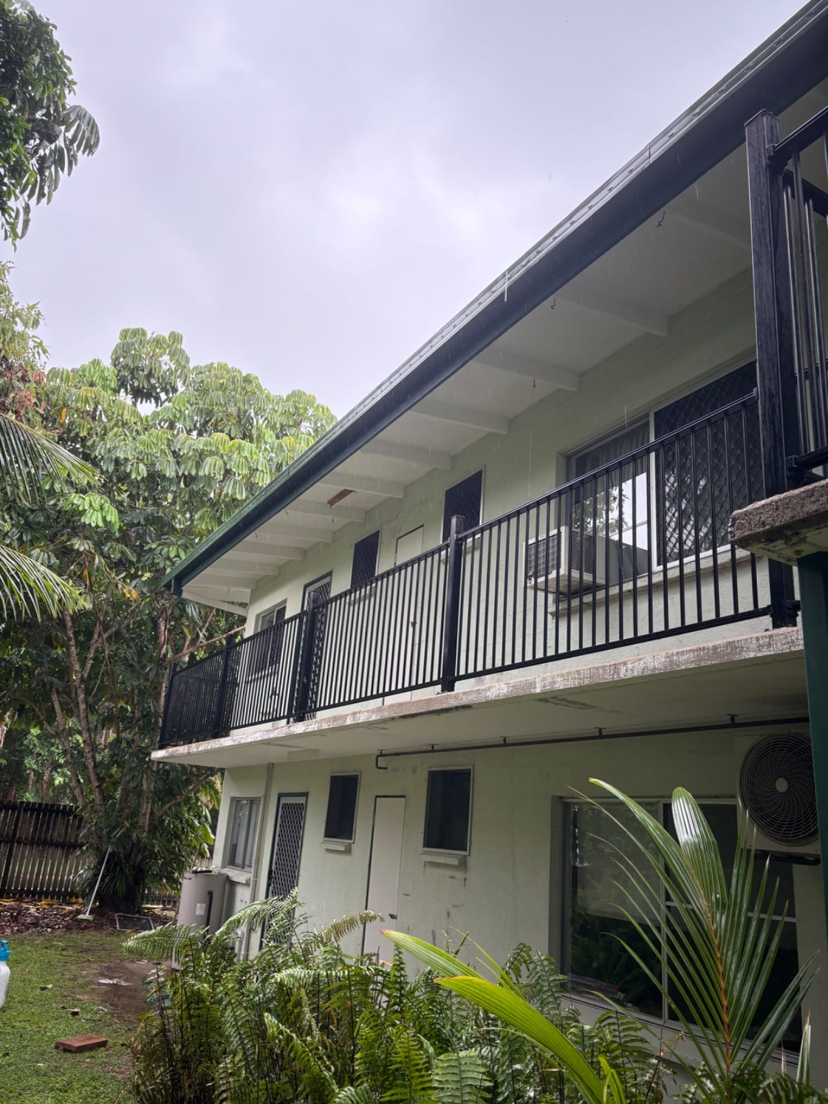 Before the repaint at the San Elena apartments, Holloways Beach