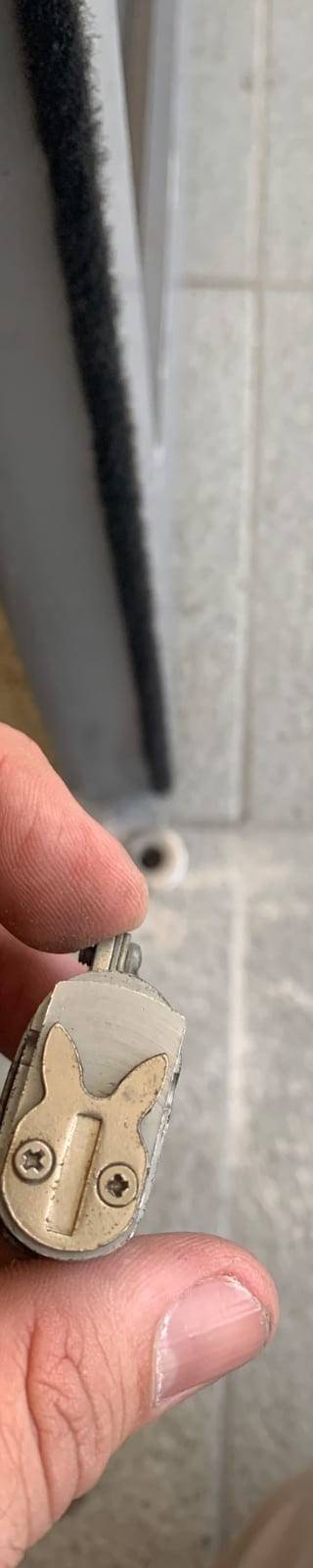 Lock and door repairs to security doors at a Lindfield polling station